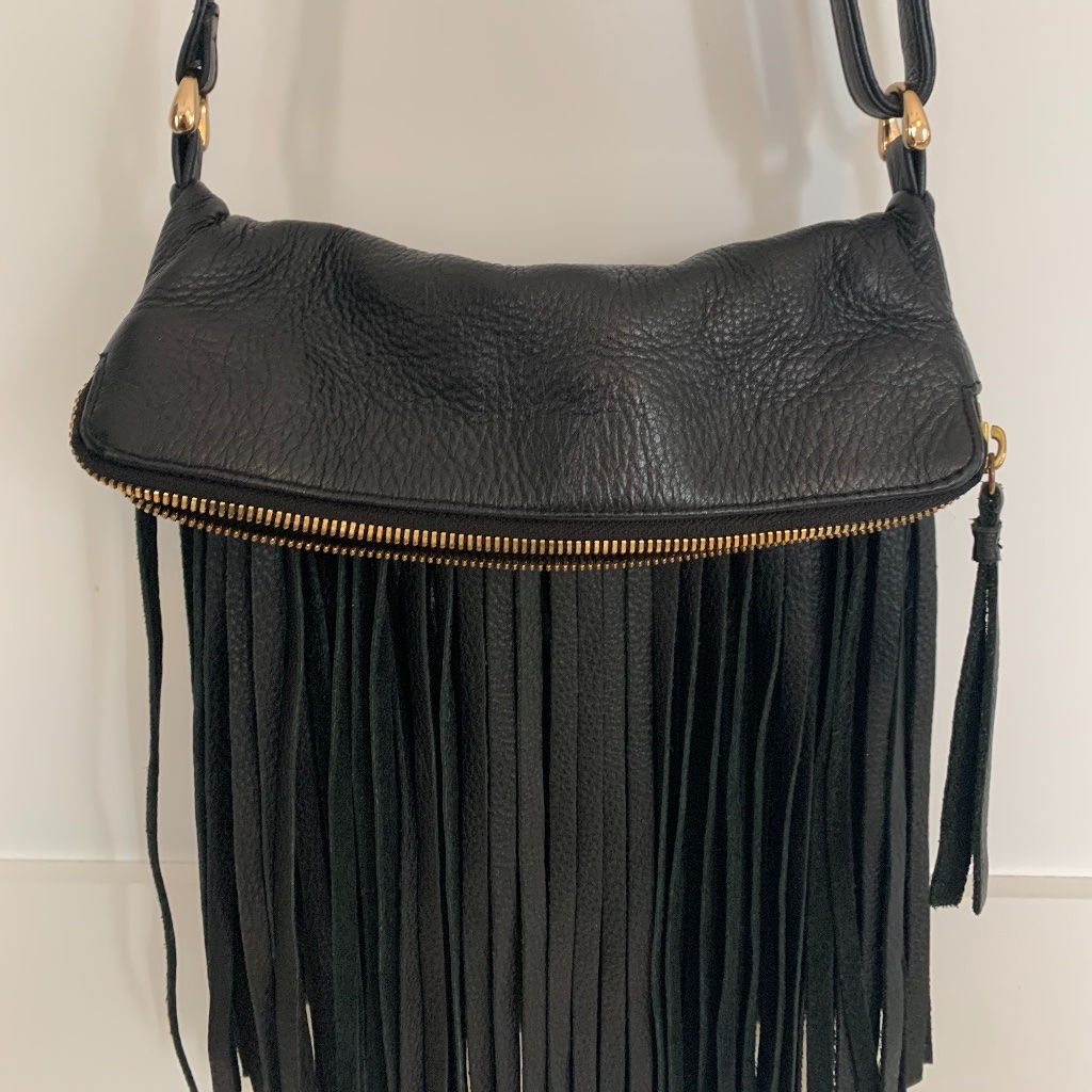 B-Low The Belt Black Leather Purse